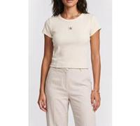 Calvin Klein Ss Heritage Label Tee Calico Taille: XL | Chemises Outlet | Femme