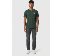 Calvin Klein Ss Left Chest Logo Tee Sycamore Taille: L | T-shirts Basiques Outlet | Homme