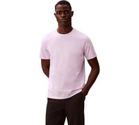 Calvin Klein SS Micro Logo Crewneck Tee Lv04lc255g T-Shirts, Multi (Island Lilac), M Homme