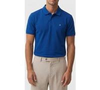 Calvin Klein Ss Monogram Pique Polo Chase Blue Taille: S | Polos Outlet | Homme | Bleu