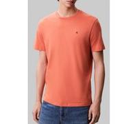 Calvin Klein Ss Smooth Cttn Solid Mecca Orange Taille: XXL | T-shirts Basiques Outlet | Homme | Orange