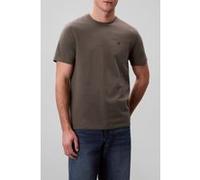 Calvin Klein - T-shirt manches courtes coton lisse uni Morel - Homme - Taille XL