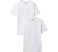 Calvin Klein SS Stretch Cotton Slim Tee 2pk Lv04ld245g T-Shirts, Multi (Bright White/Bright White), M Homme