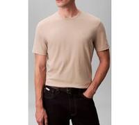 Calvin Klein Supima Cotton Short Sleeve T-shirt Beige XL Homme