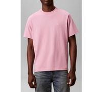 Calvin Klein Ss Supima Chest Emboidery Tee Orchid Haze Taille: S | T-shirts Basiques Outlet | Homme | Magenta