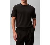 Calvin Klein Ss Supima Cotton Crew Black Taille: L | T-Shirts Outlet | Homme | Le Noir