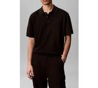 Calvin Klein Ss Supima Cotton Polo Black Taille: S | T-Shirts Outlet | Homme | Le Noir