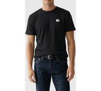 Calvin Klein Ss Waffle Badge Crewnetee Black Taille: M | T-shirts Basiques Outlet | Homme | Le Noir