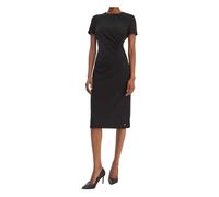 Calvin Klein - Stretch Crepe Dress - Femme - Robes - Noir - Taille: 36 FR