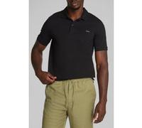 Calvin Klein Stretch Pique Logo Ck Slim Fit Polo, Black Taille: S | Polos Outlet | Homme | Le Noir
