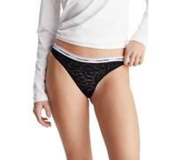 Calvin Klein Slip Brésilien Femme sous-Vêtement, Noir (Black), L