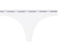 Calvin Klein String Femme Thong sous-Vêtement, Blanc (White), S