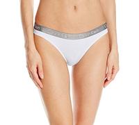 Calvin Klein String Femme Tanga, Blanc (White), L
