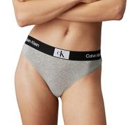 Calvin Klein String Femme Tanga, Gris (Grey Heather), S