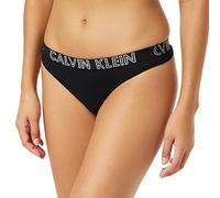 Calvin Klein String Femme Tanga, Noir (Black), L