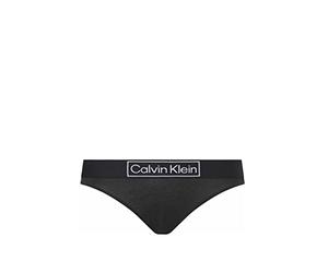 Calvin Klein String Femme Tanga, Noir (Black), L