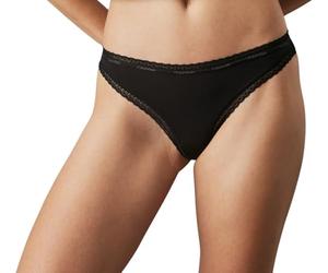 Calvin Klein String Femme Tanga, Noir (Black), M