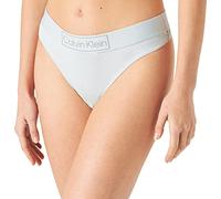 Calvin Klein String Femme Thong avec Stretch, Aqua Pool, S
