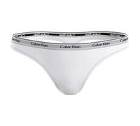 Calvin Klein String Femme avec Ceinture Emblématique, Blanc (White), 3XL