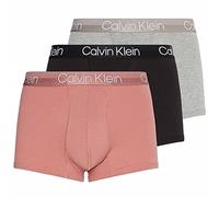 Calvin Klein Structure Moderne 3 Pack Tronc, Bruyère Noire/Grise/Raisin Rouge XS Bruyère Noire/Grise/Raisin Rouge