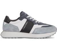 Calvin Klein Suede Trainers Wht/Granite/Mag 11 (46) Male