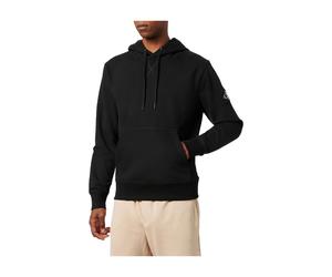 Calvin Klein Sweat à capuche avec badge - Noir XXXL