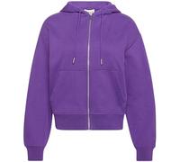 Calvin Klein Sweat à Capuche avec Fermeture Éclair Femme Archive Logo French Terry avec Capuche, Violet (Smokey Shadow), XXL