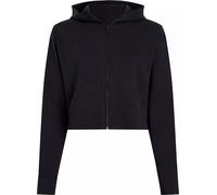 Calvin Klein Sweat à Capuche avec Fermeture Éclair Femme Full Zip avec Capuche, Noir (Black), XL
