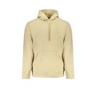 Calvin Klein - Sweat à Capuche Beige en Coton avec Poche - Homme - Sweatshirts et sweats à capuche - Beige - Taille: L