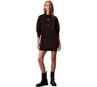 Calvin Klein Sweat à Capuche Femme Premium Terry Long, Noir (Black), XL