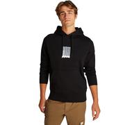 Calvin Klein Sweat à Capuche Homme Brush Stroke Graphic en Coton, Noir (CK Black), XL