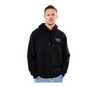 Calvin Klein - Sweat à capuche oversize avec logo brodé - Homme - Sweatshirts et sweats à capuche - Noir - Taille: XL