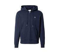 Calvin Klein - Sweat à capuche zippé - Homme - Sweatshirts et sweats à capuche - Bleu - Taille: XL