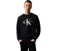 Calvin Klein Sweat à Manches Longues avec Monogramme - Noir M