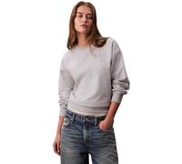Calvin Klein Sweat d’Intérieur Femme Archive Logo French Terry Col Ras-du-Cou, Gris (History Grey Heather), M
