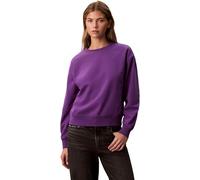 Calvin Klein Sweat d’Intérieur Femme Archive Logo French Terry Col Ras-du-Cou, Violet (Smokey Shadow), XS