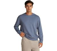 Calvin Klein Sweat d’Intérieur Homme avec Col Ras-du-Cou, Bleu (Grisaille), S