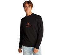 Calvin Klein Sweat d’Intérieur Homme Shadow Logo Crew Neck Regular Fit, Noir (CK Black), L
