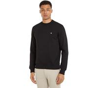 Calvin Klein Sweat Homme Badge Crew Neck Regular Fit, Noir (Ck Black), XL