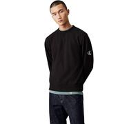 Calvin Klein Jeans Badge Sweatshirt Gris M Homme