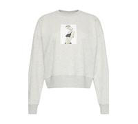 Calvin Klein Sweat-shirt 'CLASSIC KATE' gris clair / gris chiné / noir / blanc cassé, Taille XXL
