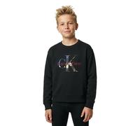 Calvin Klein Ib0ib02562 Sweatshirt Noir 14 Years Garçon