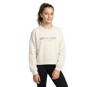 Calvin Klein Girls Glitter Sweatshirt Whitecap Gray Taille: 8 | Pulls Outlet | kids | Gris