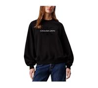 Calvin Klein - SweaT-shirt Monogramme Chenille Calvin Klein - Femme - Sweatshirts et sweats à capuche - Noir - Taille: 36 FR