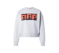 Calvin Klein Sweat-shirt 'OUTTAKES' beige / gris / homard / noir, Taille XL