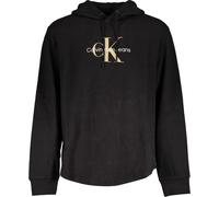 Calvin Klein Sweatshirt à capuche Noir Or Logo : Taille - XL Taille : XL