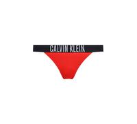 Calvin Klein Swimwear Bas de bikini 'Intense Power' gris / rouge / noir, Taille M