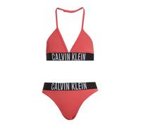 Calvin Klein Swimwear Bikini 'Intense Power' melon / noir / blanc, Taille 164-176