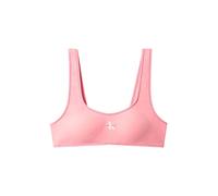 Calvin Klein Swimwear Hauts de bikini 'CK Monogram' violet / rose / blanc, Taille 70