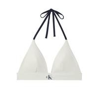 Calvin Klein Swimwear Hauts de bikini 'Halter' blanc, Taille 75